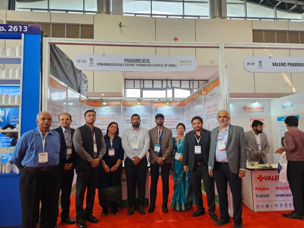 12-14 Feb 2025 -
India Pavilion @ Asia Pharma Expo 2025. Mr. Rollins John, Director, Regional Office, Pharmexcil and Indian Pavilion Exhibitors