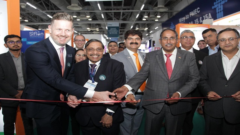 Inauguration of IP @CPHI India'24 - Dr. SV Veeramani Chairman, Mr. Namit Joshi, Vice Chairman, Mr. RajaBhanu K , DG Pharmexcil