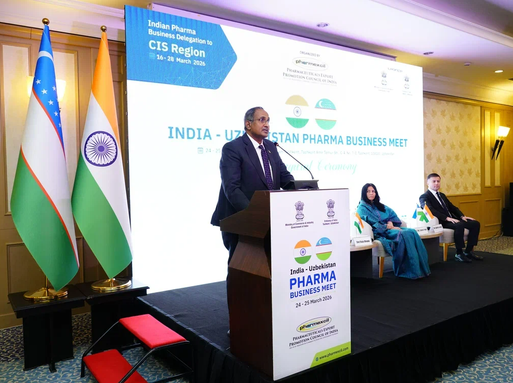 Welcome Address by Mr Raja Bhanu, Director General, Pharmexcil at India-Uzbekistan Pharma Business Meet
