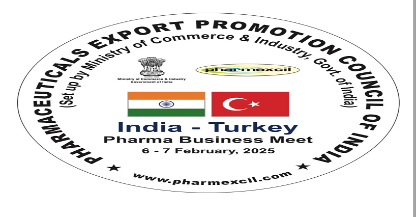 6-7 Feb 2025- India-Turkey Pharma Business Meet organised by Consulate General of India in Istanbul, Turkey