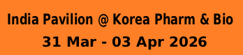 India Pavilion @ Korea Pharm & Bio